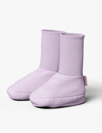 Baby booties BERRY