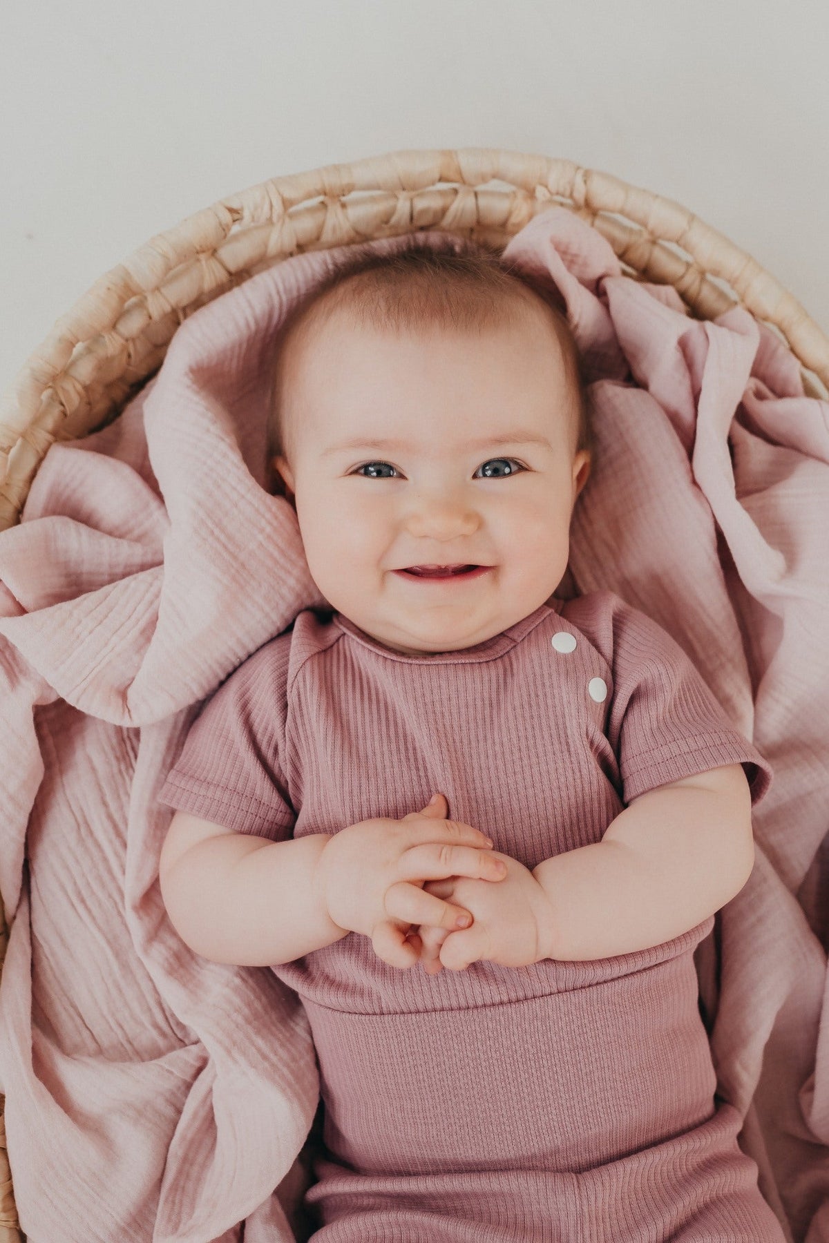 Baby Bodysuit with Short Sleeves GINA