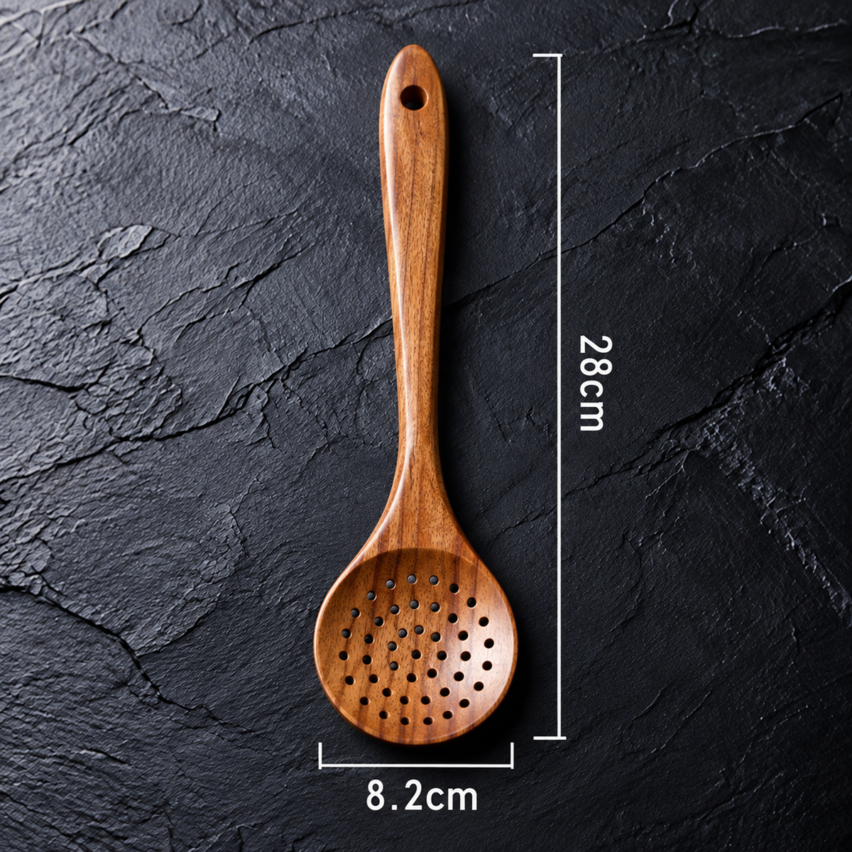 4-Piece Teak Wood Cooking Utensil Set